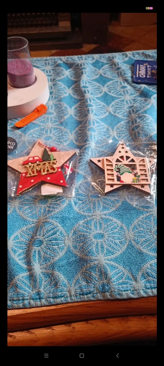 Décorations pour sapins