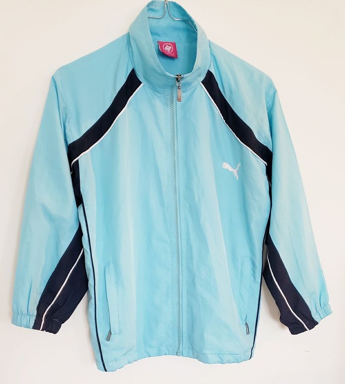 Puma Veste de survêtement coupe-vent Unisexe Taille 12 ans - 152 cm - photo numéro 4