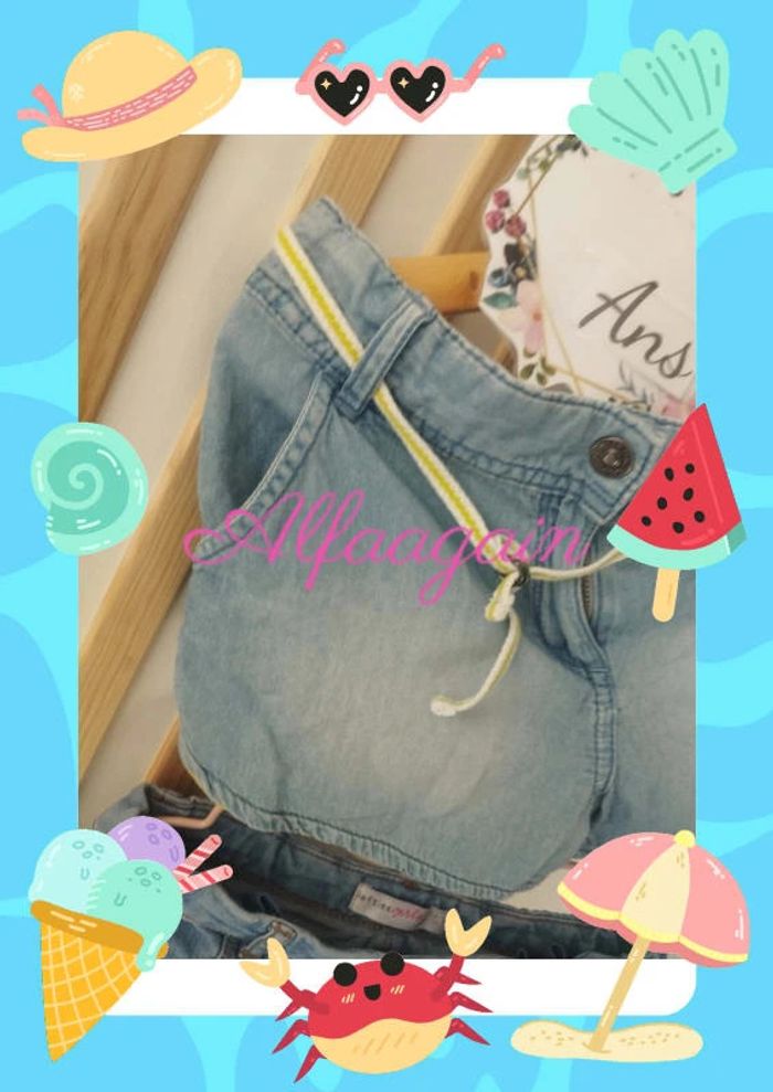 Lot shorts jean 7/8ans - photo numéro 19