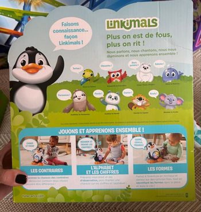 🐧 Valentin le Pingouin Linkimals – Fisher Price – Neuf 🐧 - photo numéro 2