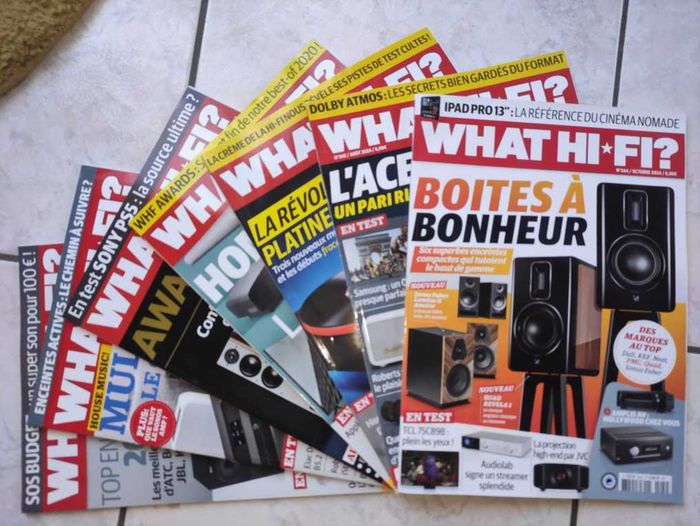 Lot 7 Magazines What HiFi