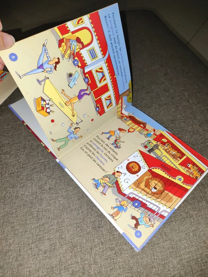 Livre le cirque p'tits docs - photo numéro 5