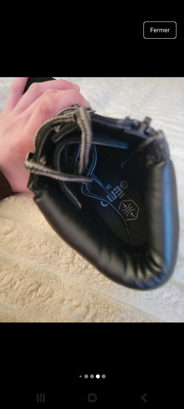 Bottines bi matière - photo numéro 2
