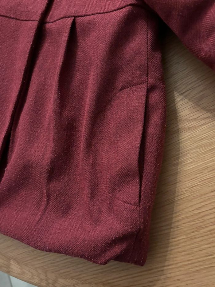 Manteau fourré Bordeaux - photo numéro 5