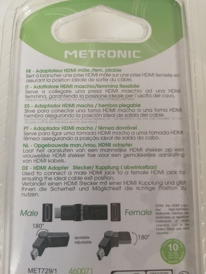 HDMI ADAPTEUR - photo numéro 4