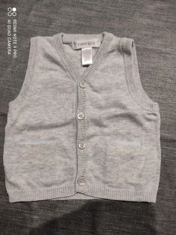 Gilet sans manches Obaibi 3 mois