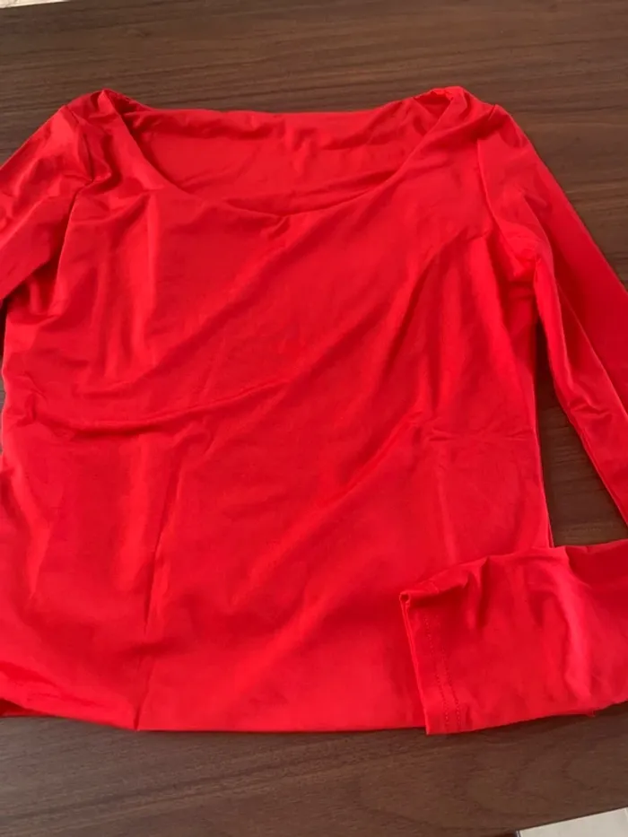 T-shirt basique à manches longues TS