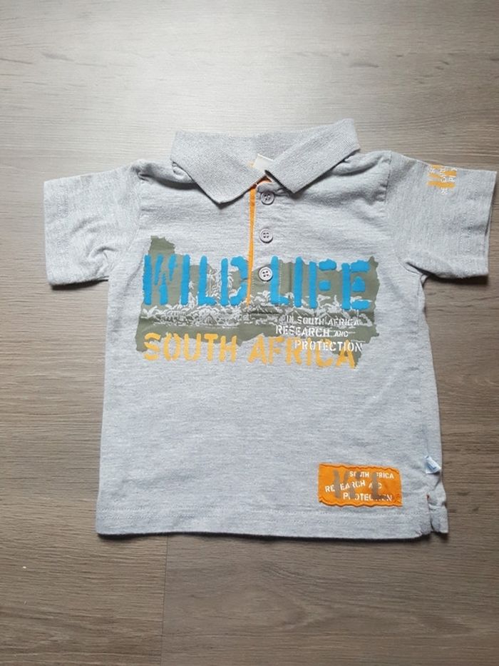 Polo manches courtes taille 80