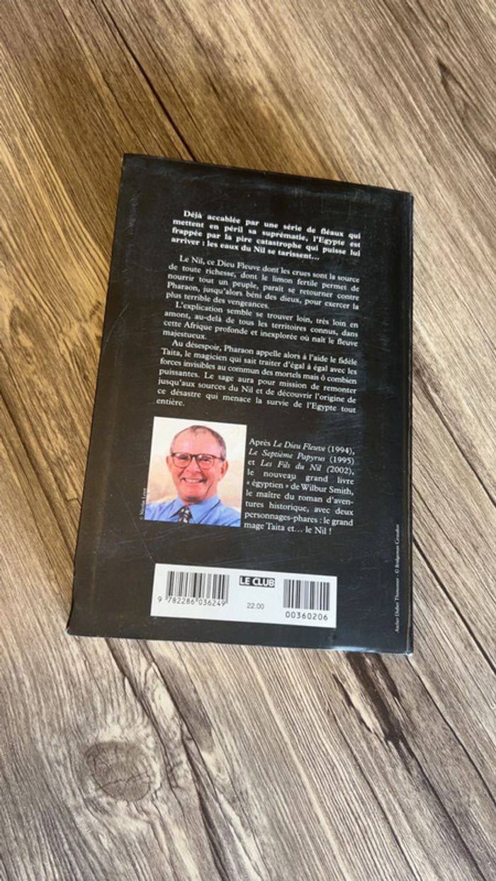 Roman livre « la vengeance du Nil » - photo numéro 3