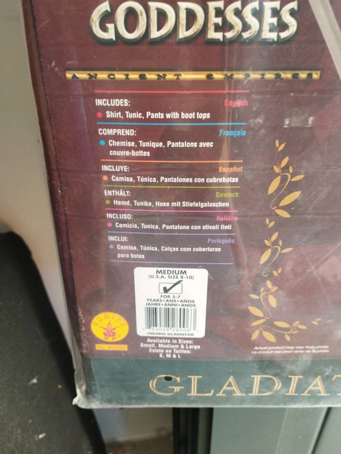 Déguisement gladiateur 5-7 ans - photo numéro 2