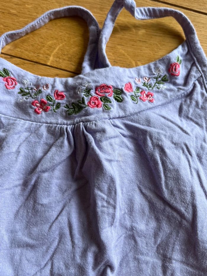 Débardeur mauve 6 ans - photo numéro 2