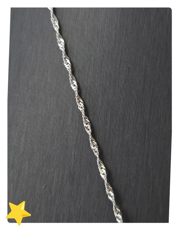 Collier acier inoxydable chirurgical 316L pendentif cœur 316L argenté - photo numéro 4