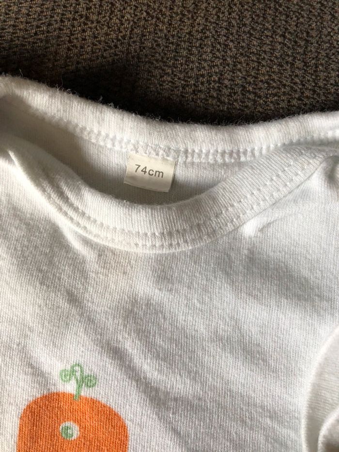 Lot de 4 bodies 12m - photo numéro 2