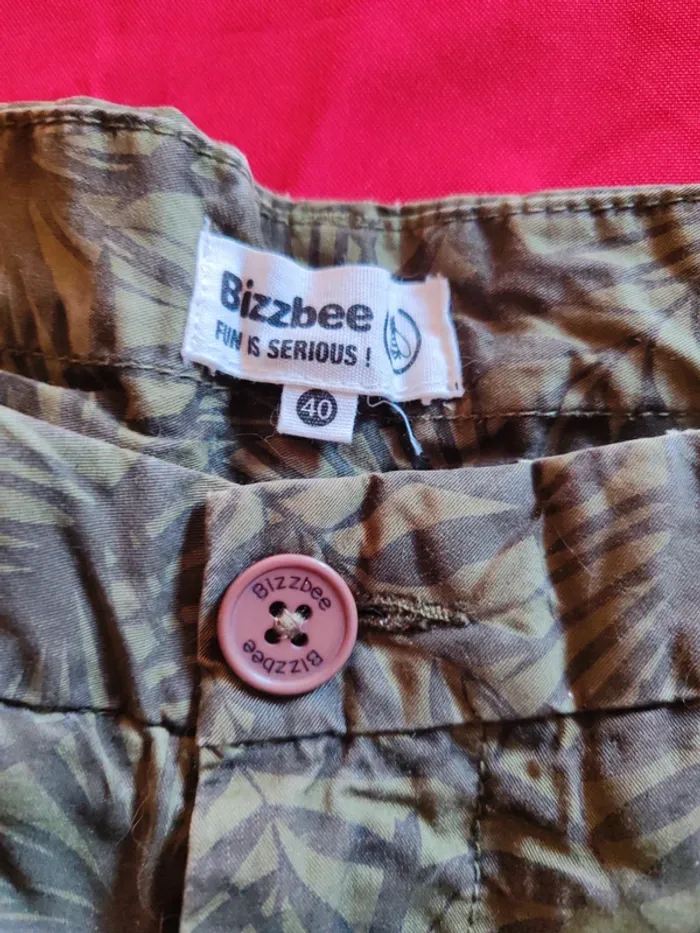 Short vert foncé taille 40 homme bizzbee - photo numéro 3