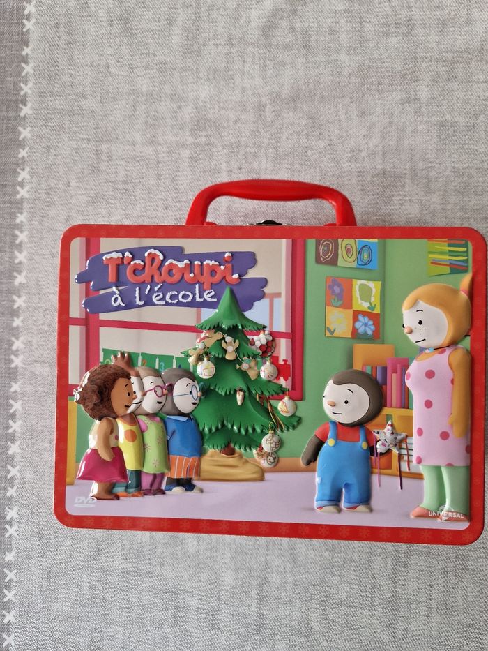 Coffret valisette 6 DVD T'Choupi à l'école - photo numéro 2