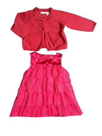 Ensemble gilet robe tulle pour occasion 6 mois