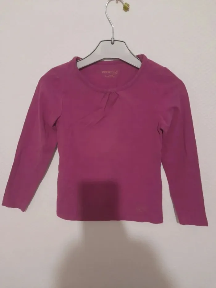 Lot 3 t shirt manche longue 8ans - photo numéro 5