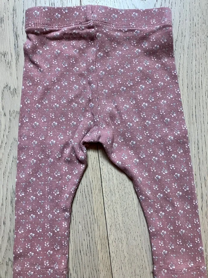 Legging côtelé bébé fille 12 mois Kiabi - photo numéro 2