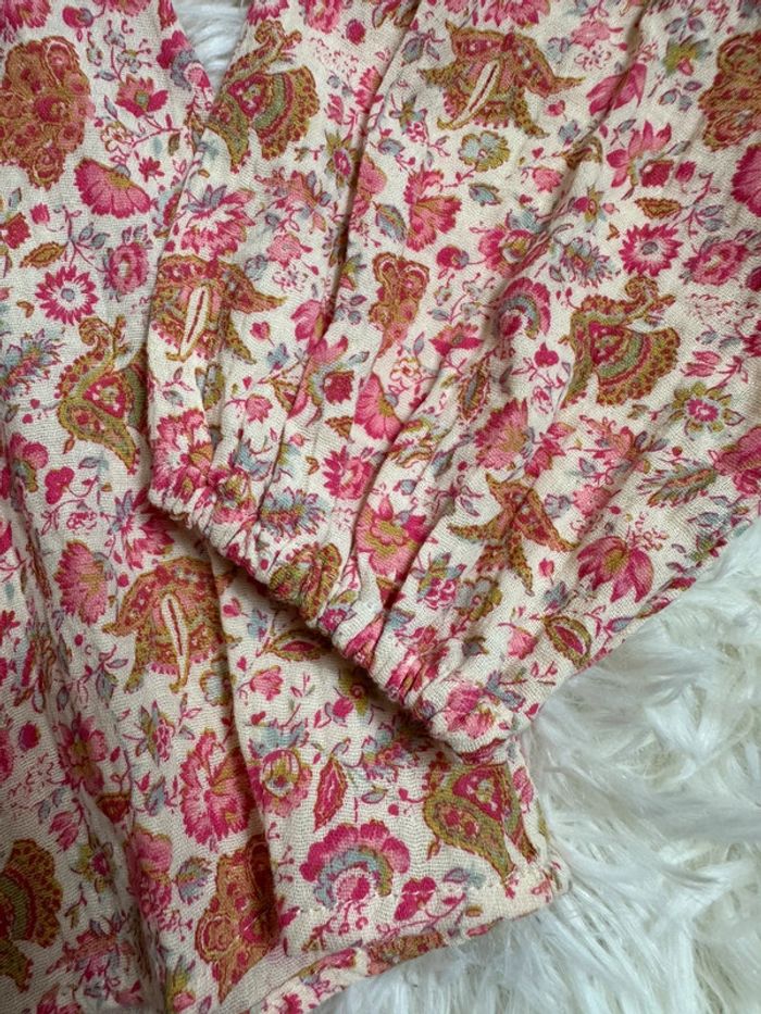 Blouse fleurie Louise Misha taille 8 ans - photo numéro 5