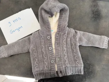 Gilet hiver garçon