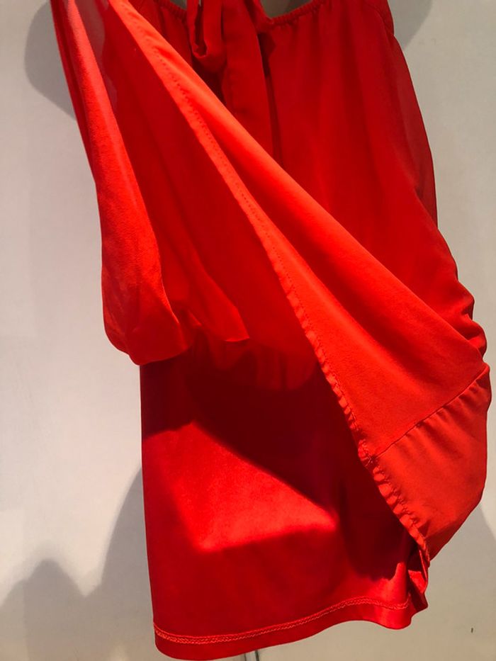 Robe rouge orange Mim taille 38 - photo numéro 13