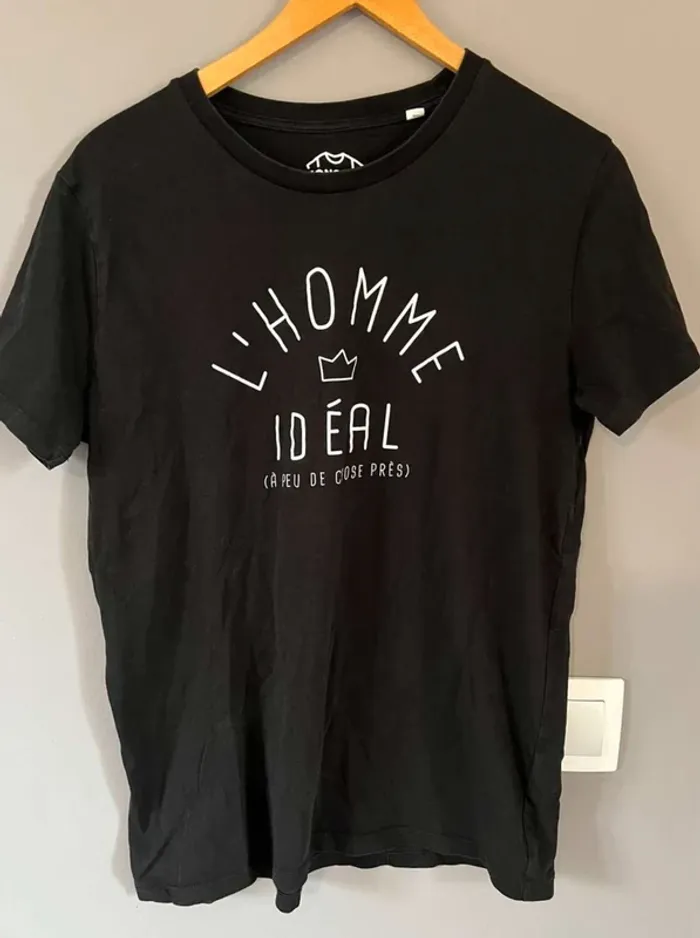Tee shirt homme noir