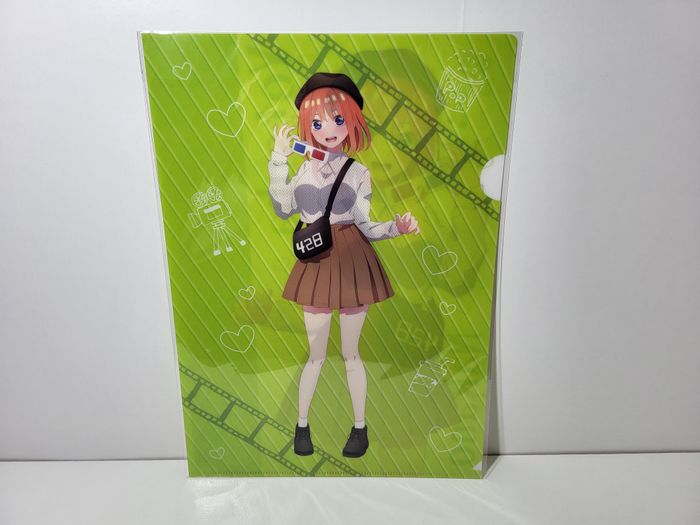 The Quintessential Quintuplets Porte Document Clear File Yotsuba 22X31 Cm - photo numéro 2