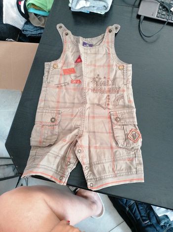 Salopette sergent major 6 mois