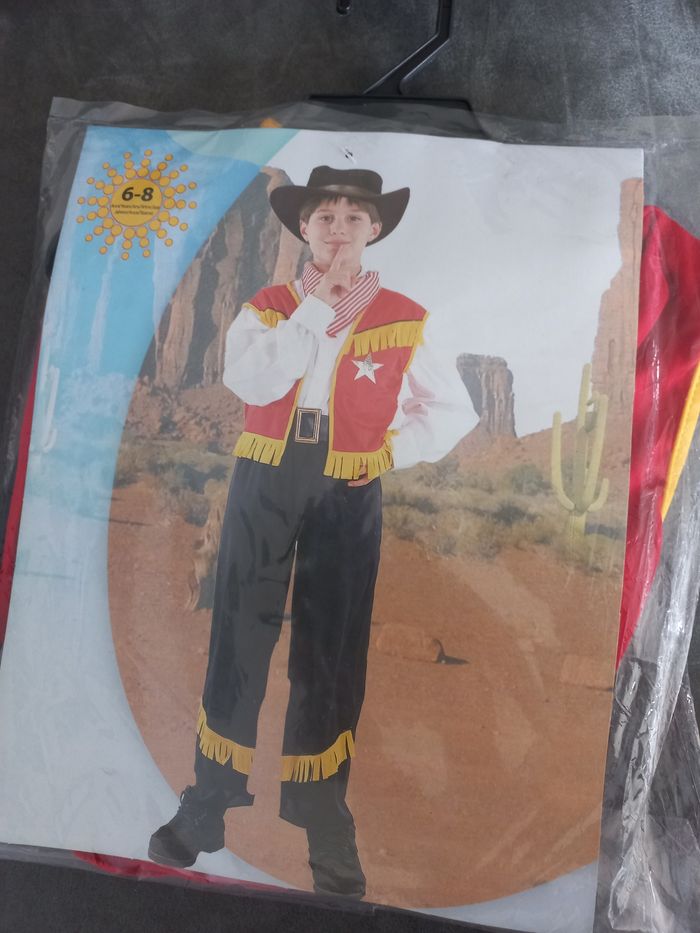 Deguisement cowboys 6/8 ans