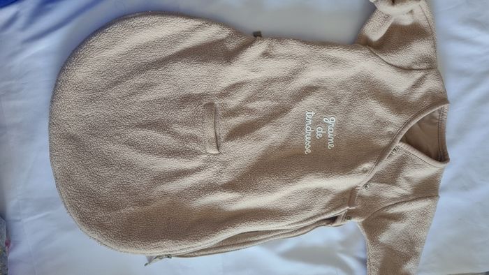 Gigoteuse polaire douce taupe manche longue - photo numéro 2