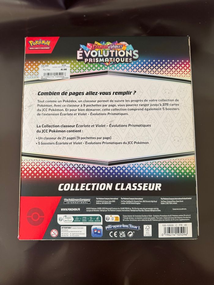 Classeur Évolutions prismatiques EV8.5 - photo numéro 2