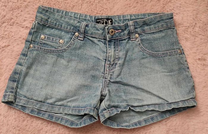 Short en jean caprice de fille 10 ans