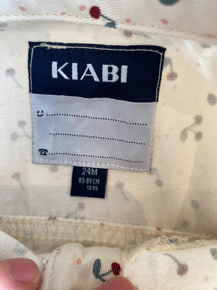 Veste en jean Kiabi cerise 24 mois / 2 ans - photo numéro 3
