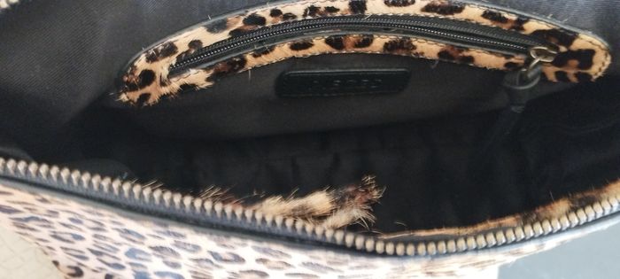 Sac bandoulière léopard cuir - photo numéro 7