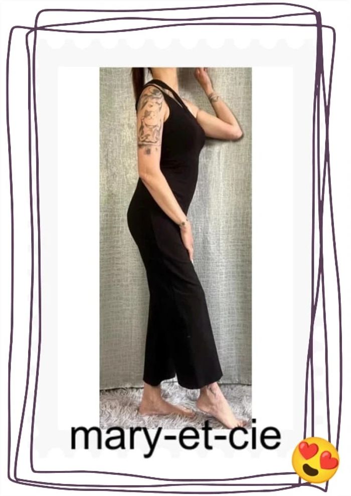 SOLDÉ - Combinaison noire taille S - asymétrique - Monki - photo numéro 5