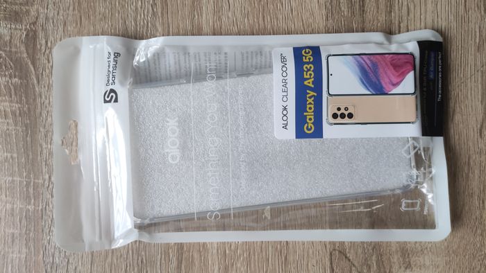 Coque Alook Clear Cover – Galaxy A53 5G – Transparente, neuve