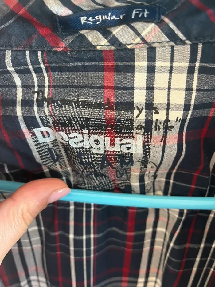 Chemise homme desigual broderies regular fit - photo numéro 6