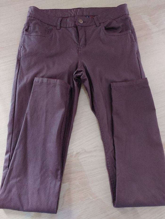 Pantalon effet glacé
