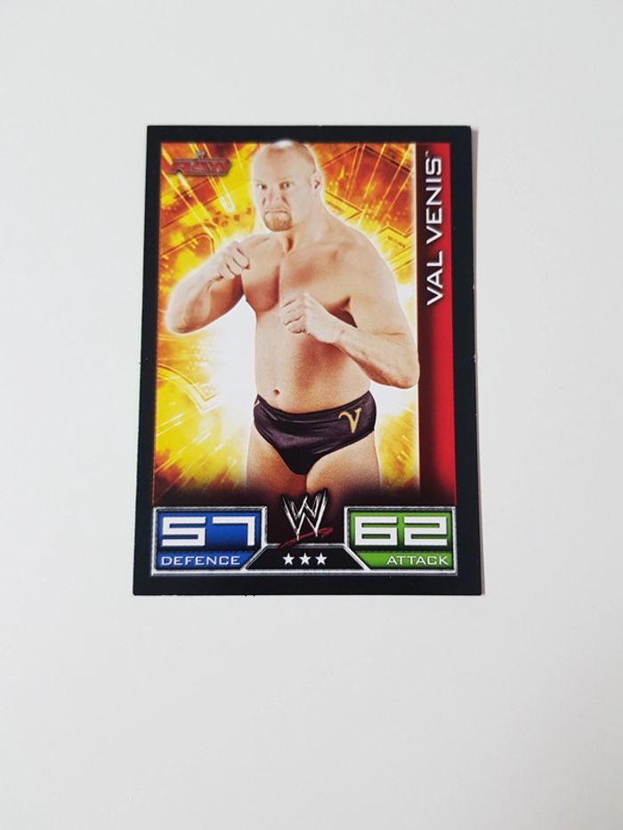 Carte Slam Attax : Raw Val venis