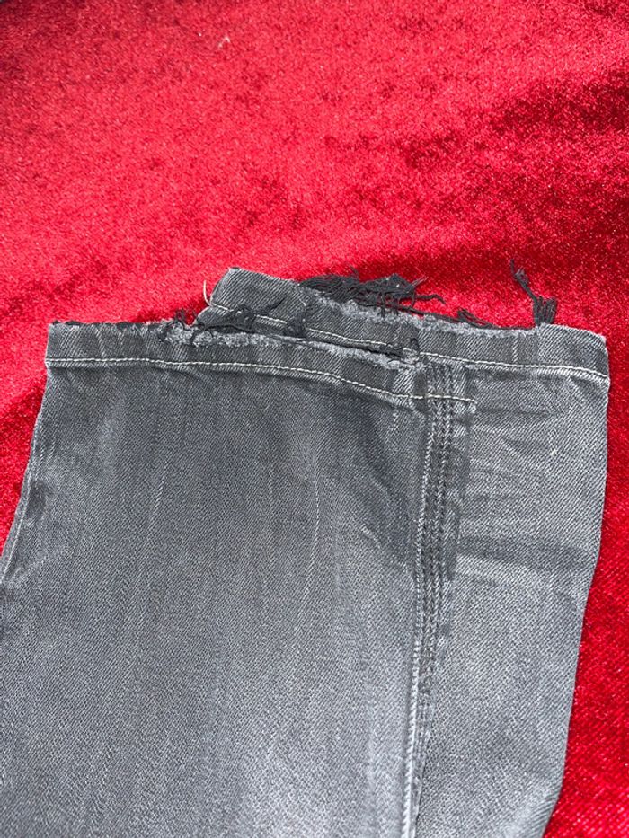 Lot de 4 jeans noir T 40 avec élasthanne - photo numéro 9