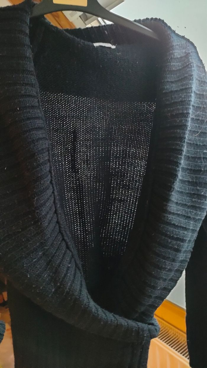 Gilet cache coeur bleu Marine - photo numéro 6