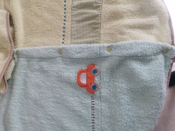 Cape de bain bébé bebe 9 taille unique - photo numéro 2