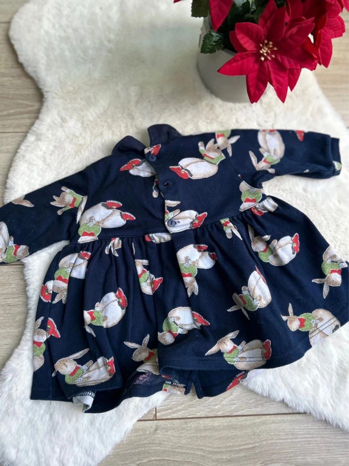 Jolie robe baby mini catimini ~ 6 mois - photo numéro 3