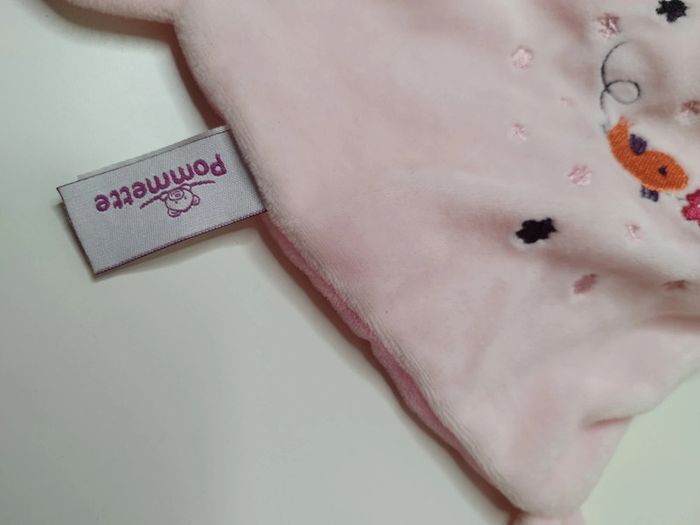 Doudou Ours rose Pommette - photo numéro 6