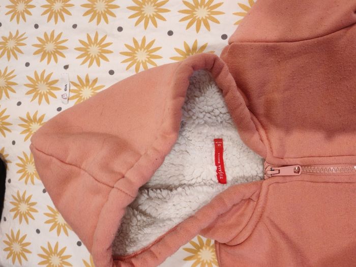 Veste pilou rose corail - photo numéro 2