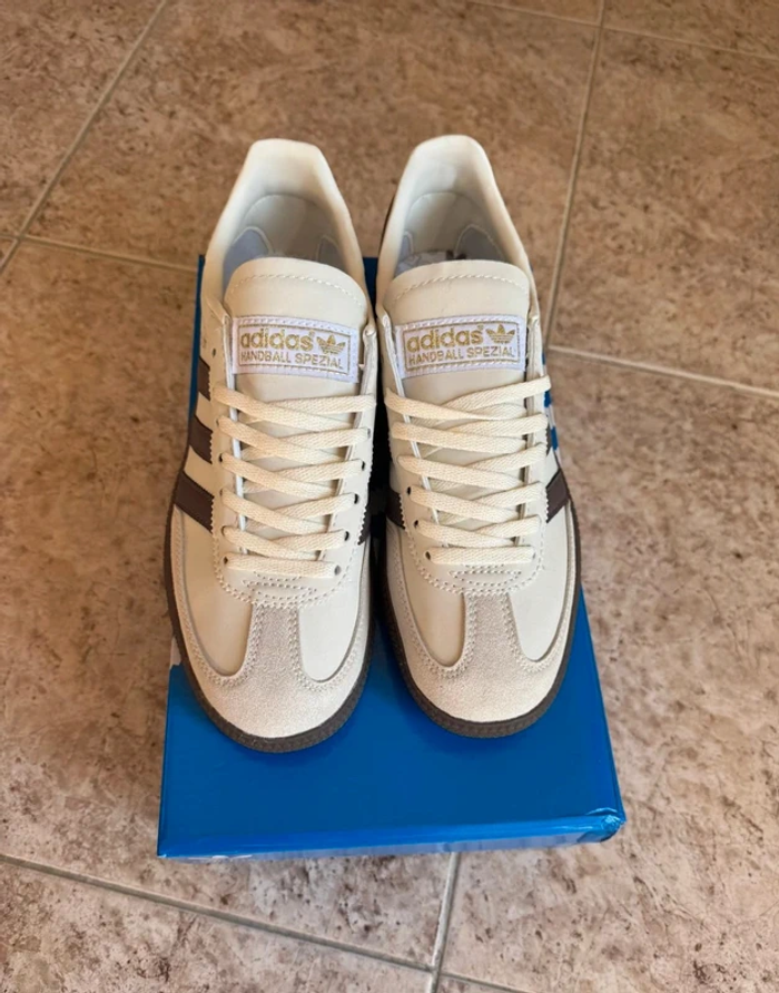 Adidas Samba OG Crème blanc/marron 40 - photo numéro 7