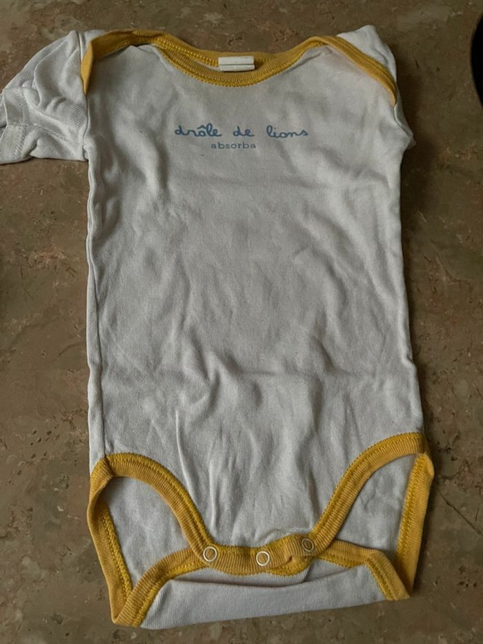 Lot 4 bodies 12mois mixte petit bateau - photo numéro 2