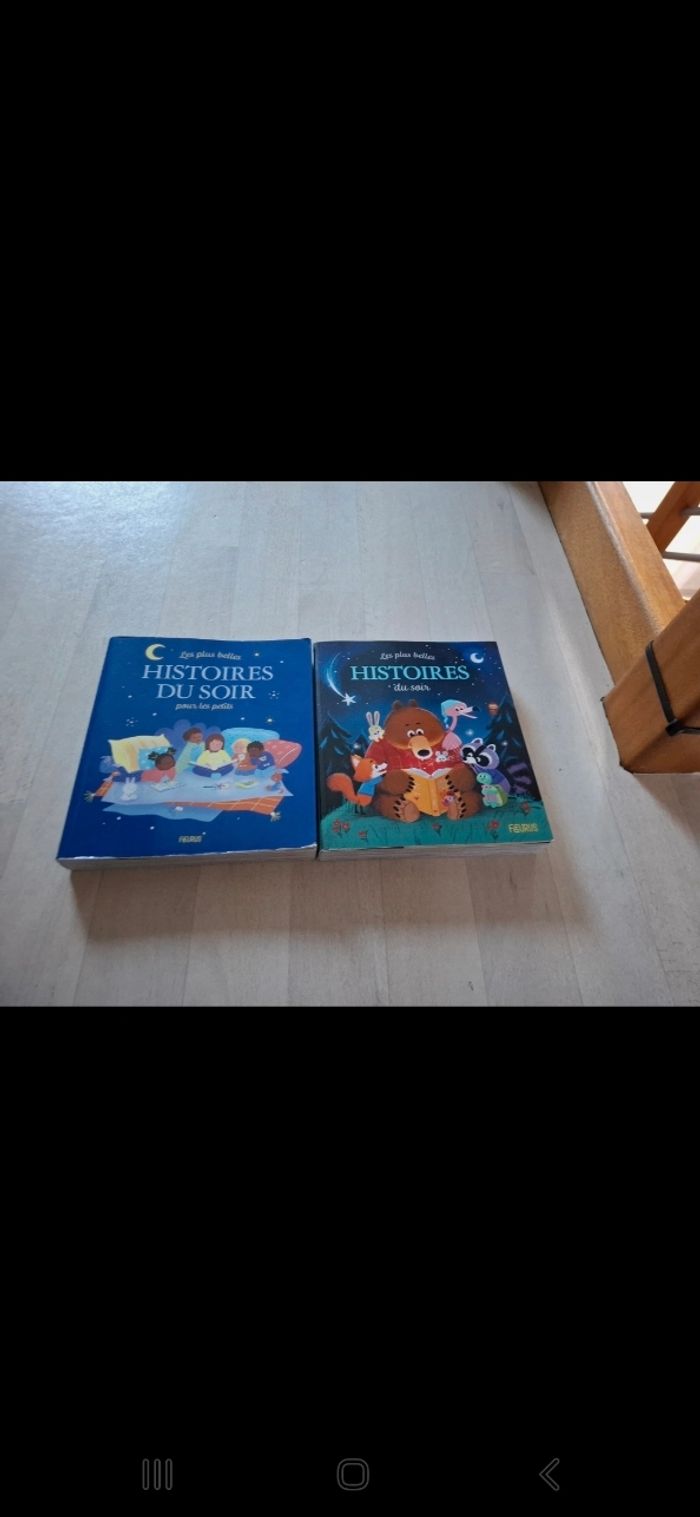 2 livres histoires du soir