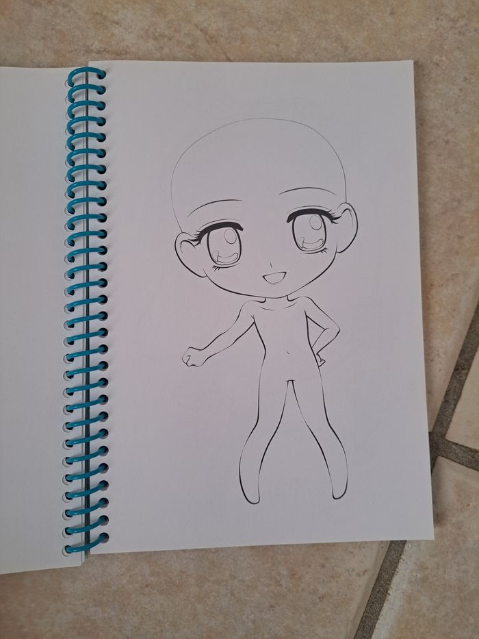 Livre de coloriage manga model - photo numéro 3