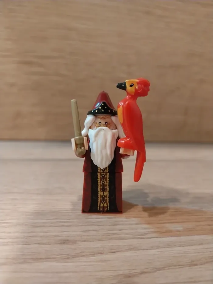 Figurine type lego Dumbledore Harry Potter